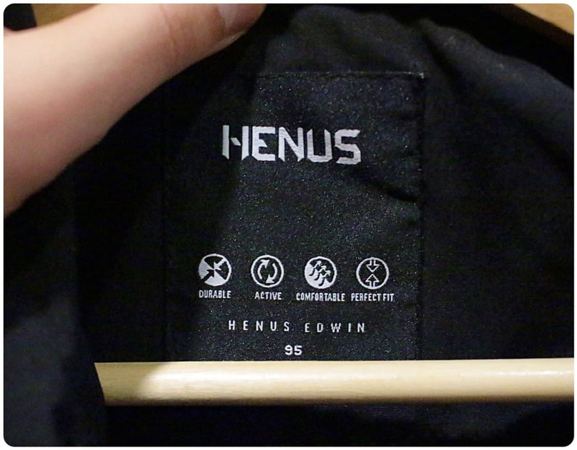 헨어스 에드윈 프린팅 코치 자켓 95 상품이미지7