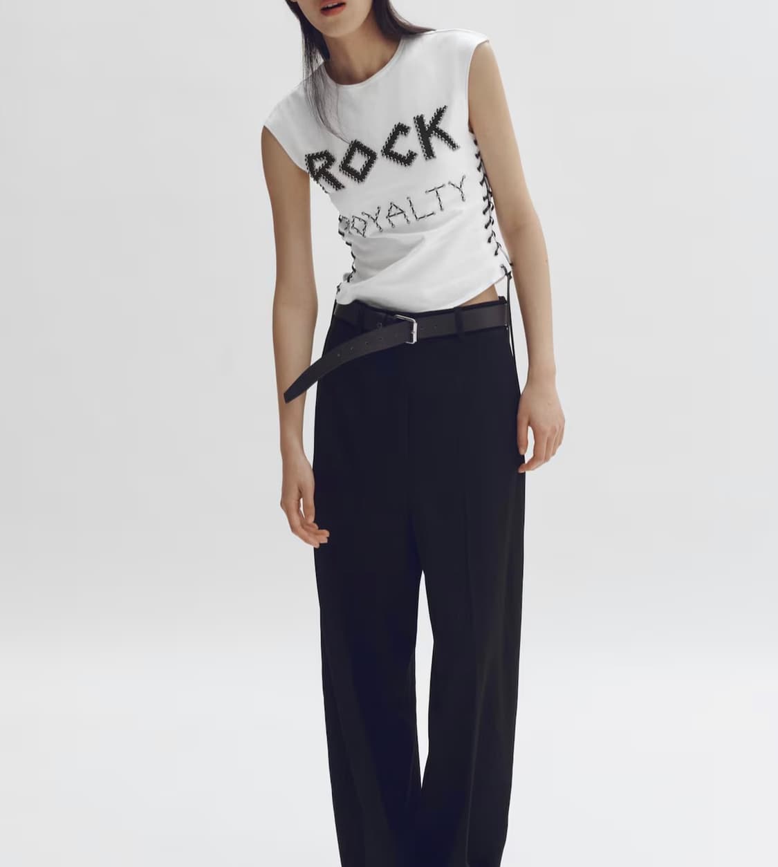 [S] 스텔라 메카트니 H&m 레이스업 스터드 탑 상품이미지1