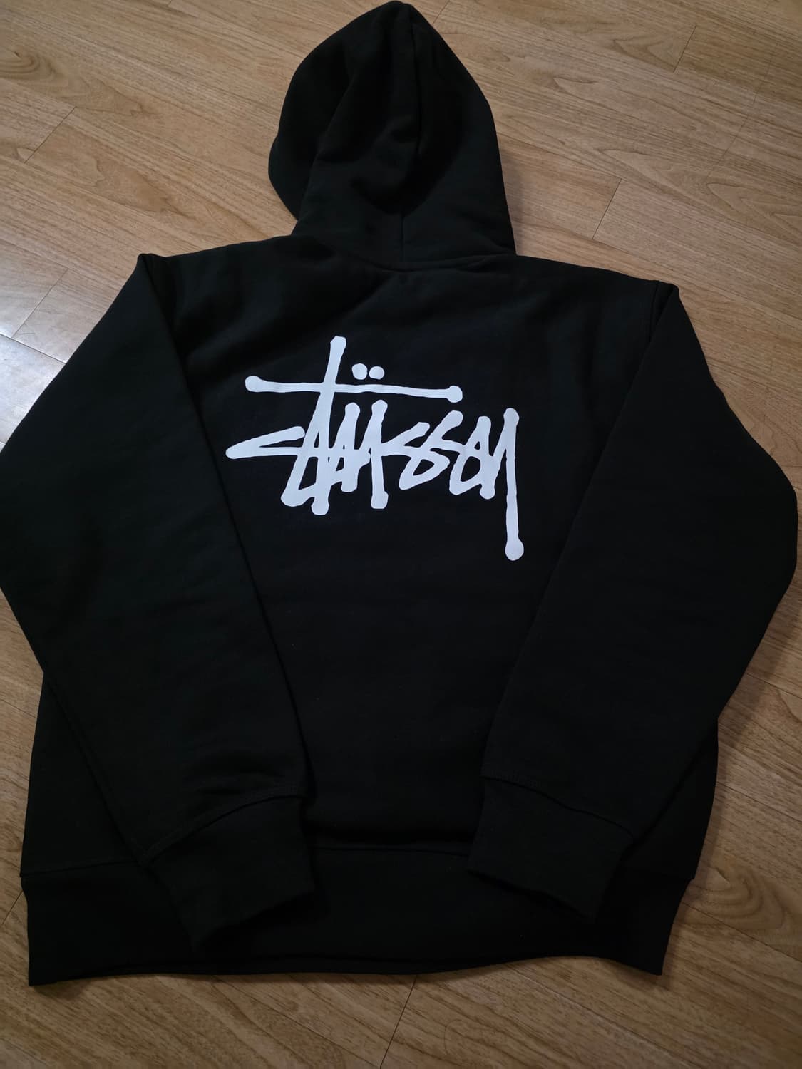 스투시 후드티 블랙 m 상품이미지2