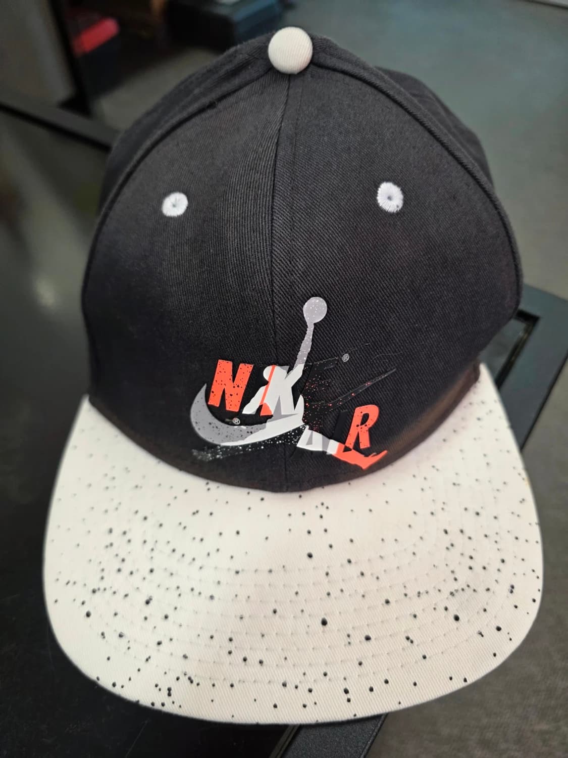 나이키 조던 프로 점프맨 클래식 시멘트 스냅백 상품이미지2