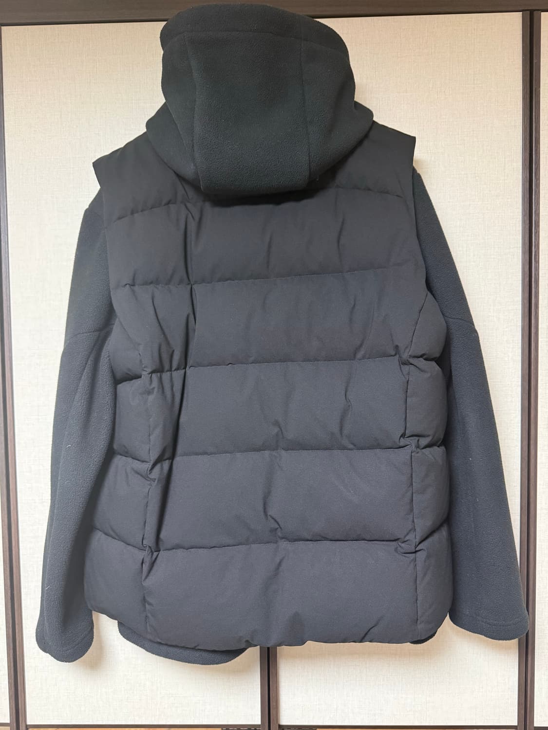 뉴발란스블랙 후리스 패딩조끼 xl사이즈 상품이미지2