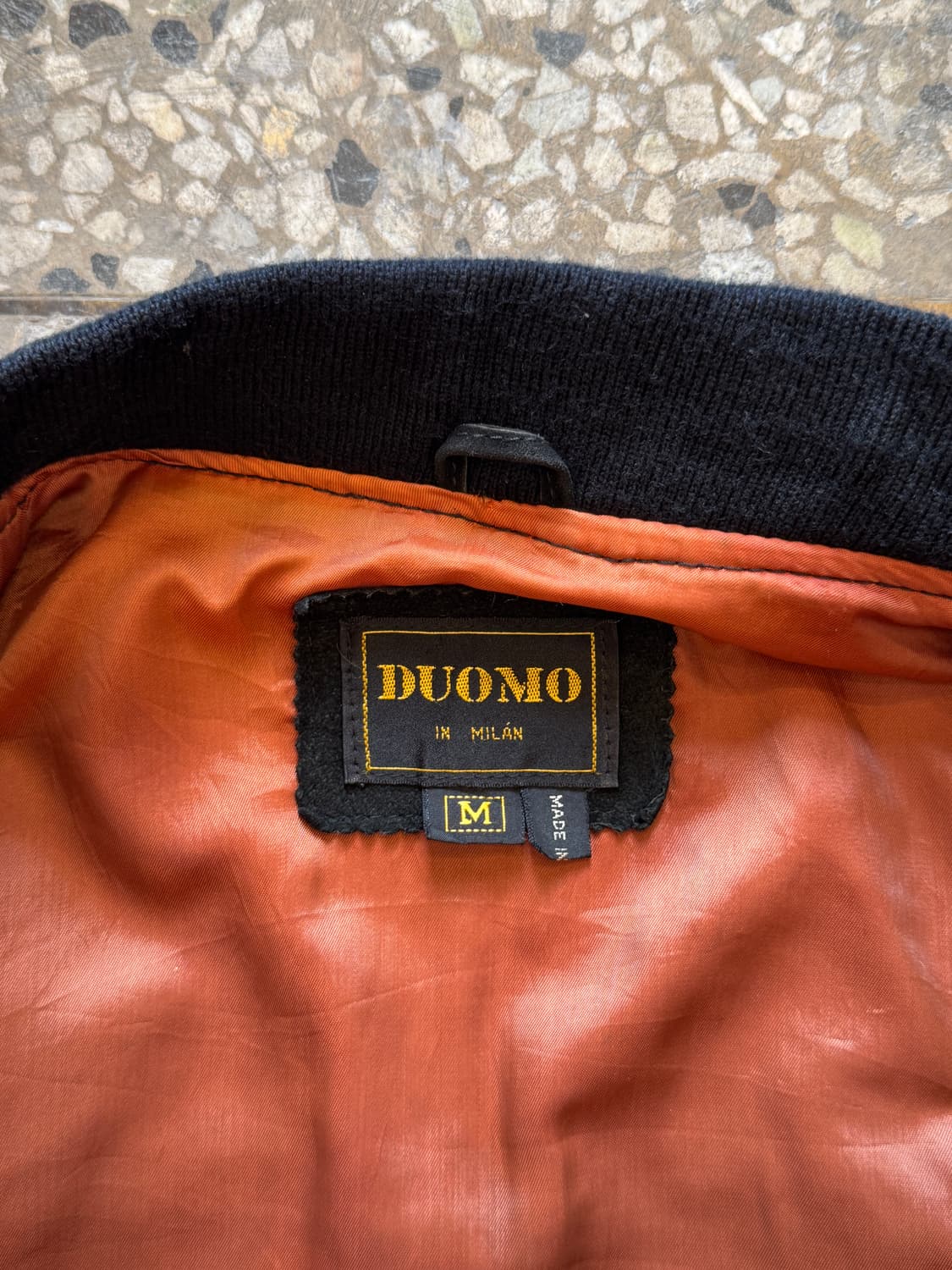 90~00s 카우하이드 스웨이드 봄버자켓(O68) 상품이미지4