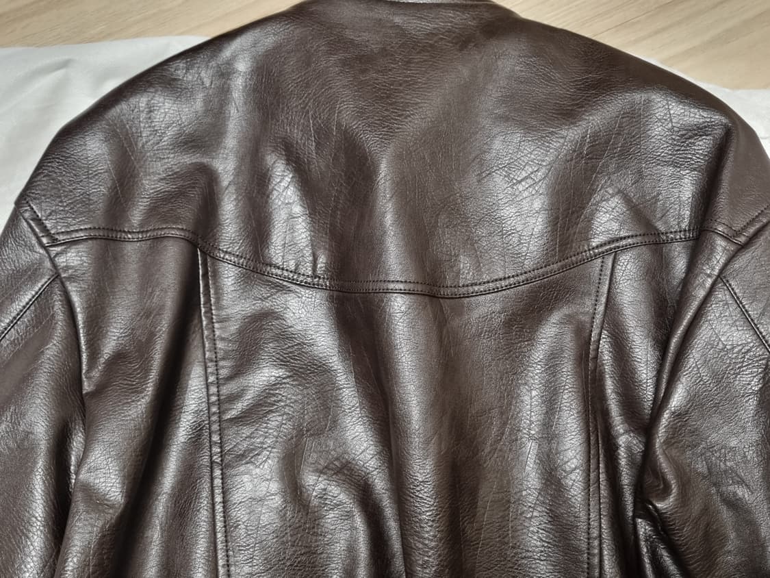 [S] 벨리에 에코레더 블루종 브라운 상품이미지6