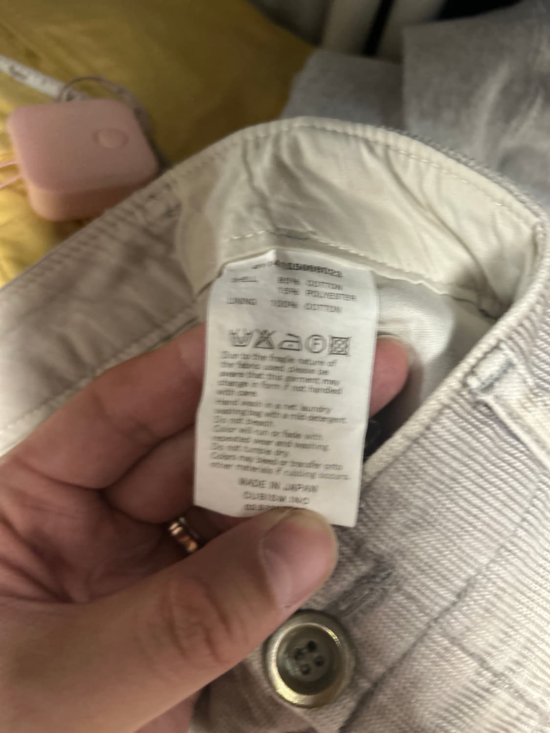 VISVIM 비즈빔 올리브 베이지 코듀로이 반바지 2 상품이미지7