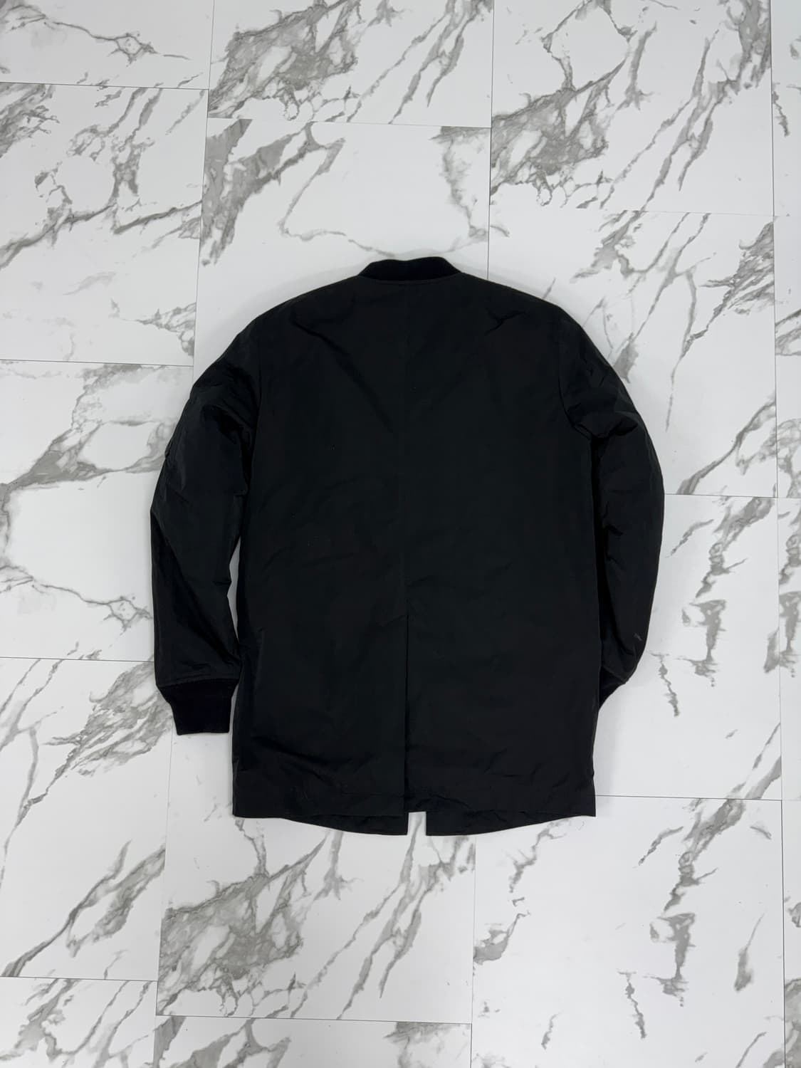 디젤 레더 포켓 롱 MA-1 플라이트 자켓 상품이미지2