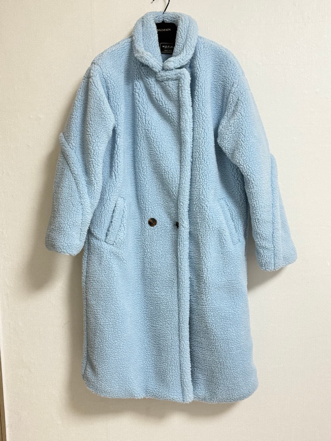 테디베어 뽀글이 코트 시어링 상품이미지6