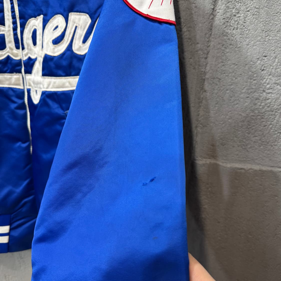 80s 스타터 LA다저스 스타디움 자켓 (S)   상품이미지4