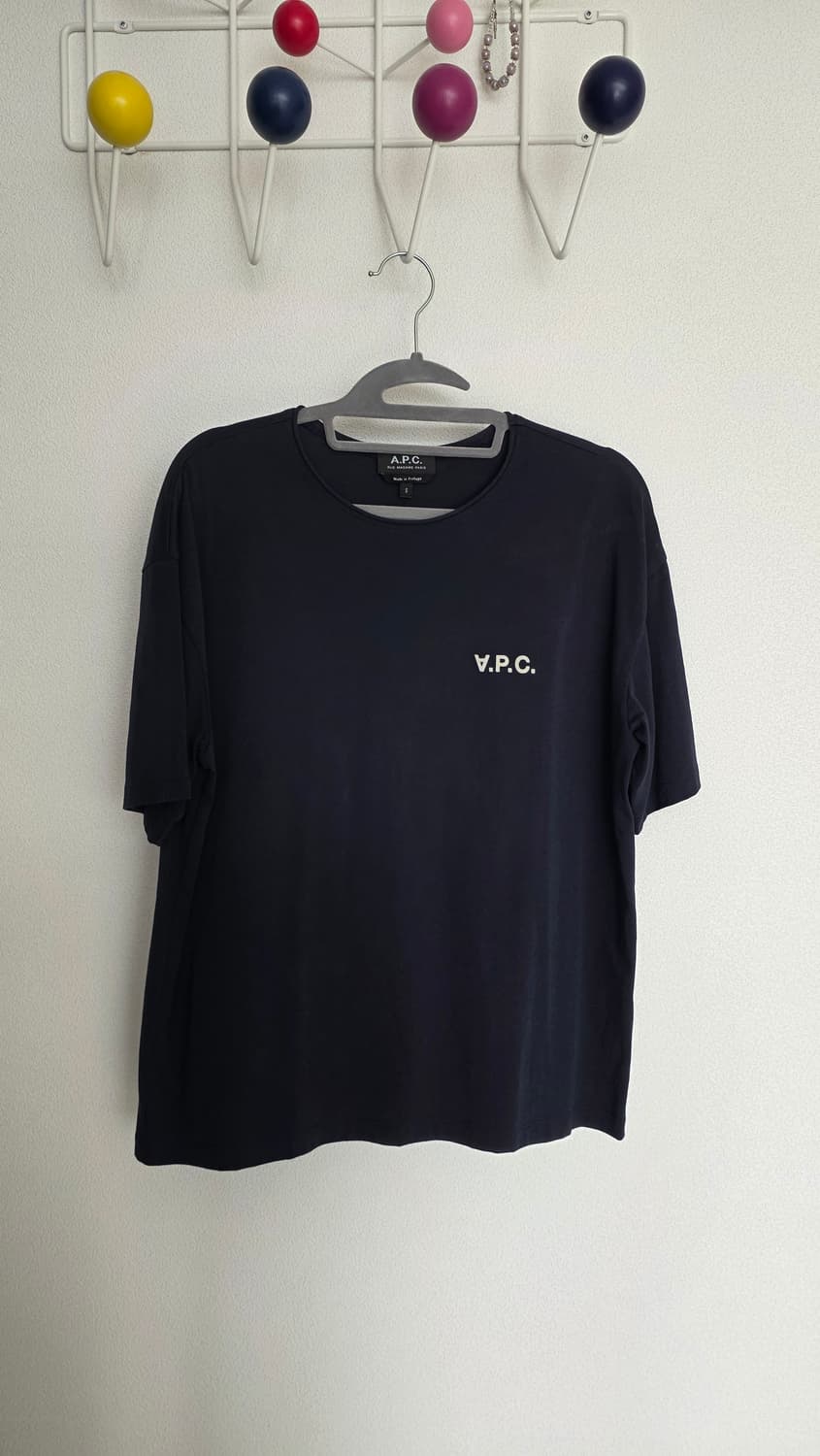 백화점판 / A.P.C. 네이비 V.P.C. 반팔티 S 상품이미지1