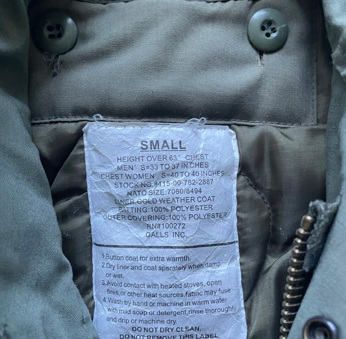 GALLS M65 Field Jacket 상품이미지4