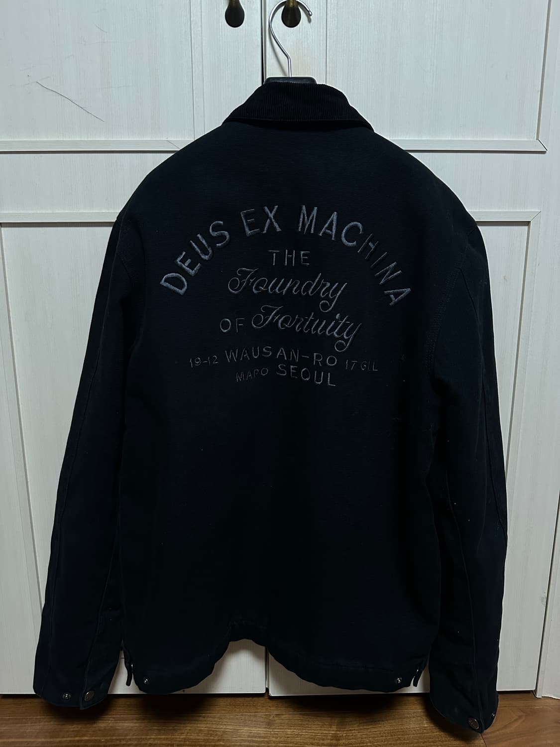 데우스 서울 어드레스 워크자켓 bk m 상품이미지5
