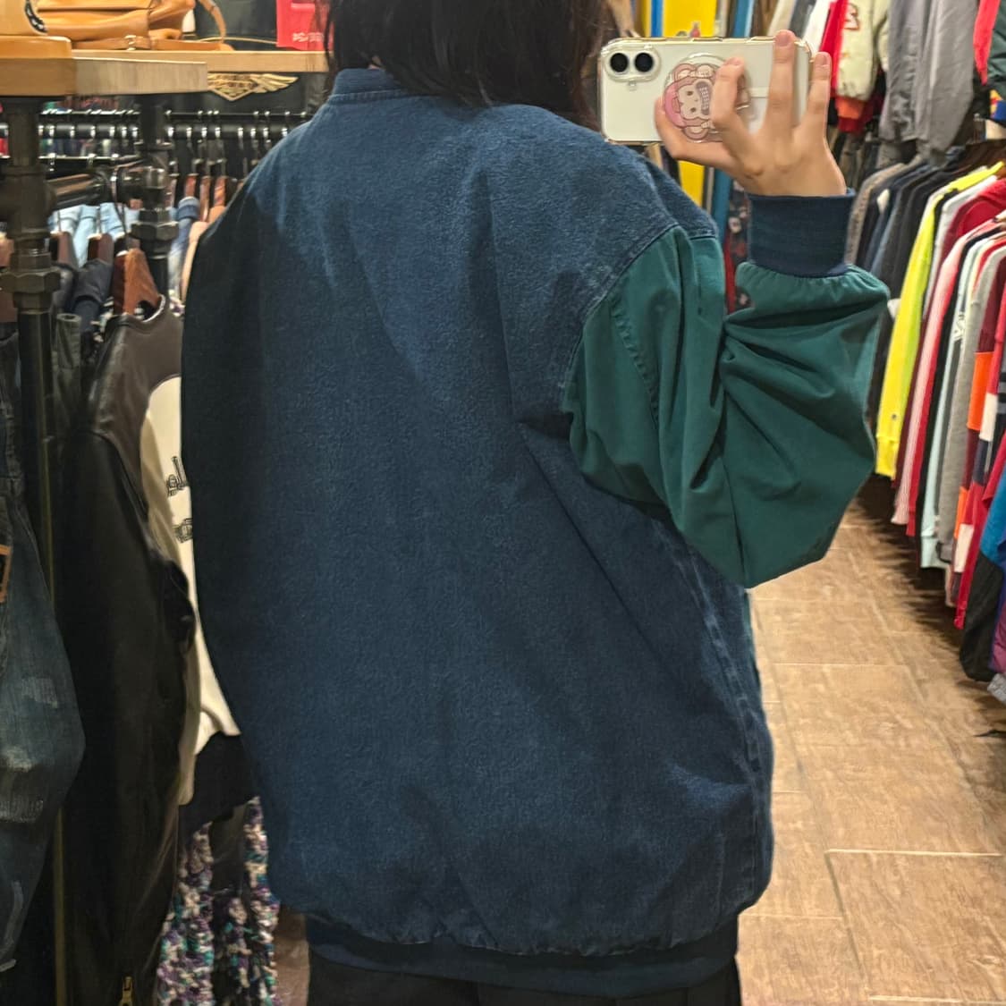 [HI] VTG 베이스볼 데님 자켓 상품이미지5