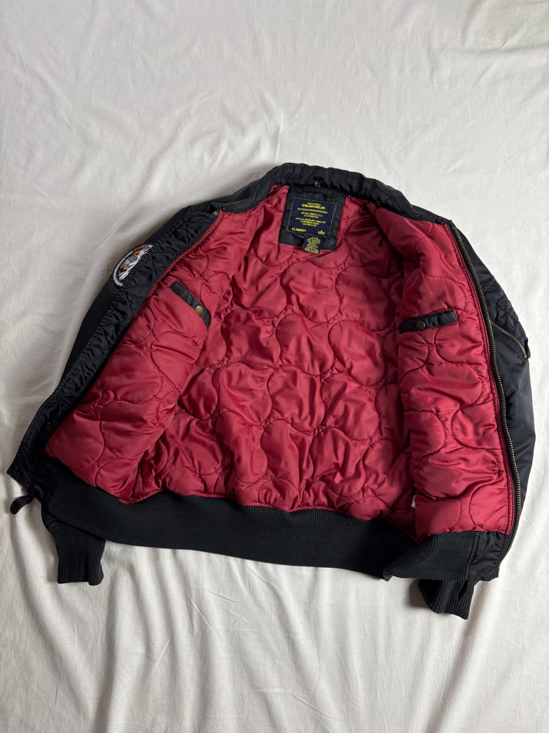 Alpha Industries 알파인더스트리 Ma-1 플라이트자켓 M 상품이미지3