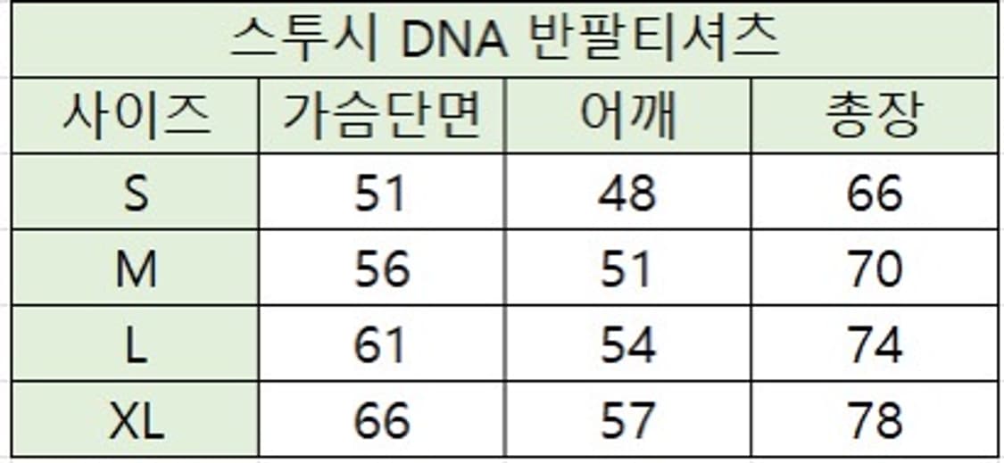 (정품,무료배송)스투시 DNA 반팔 상품이미지8