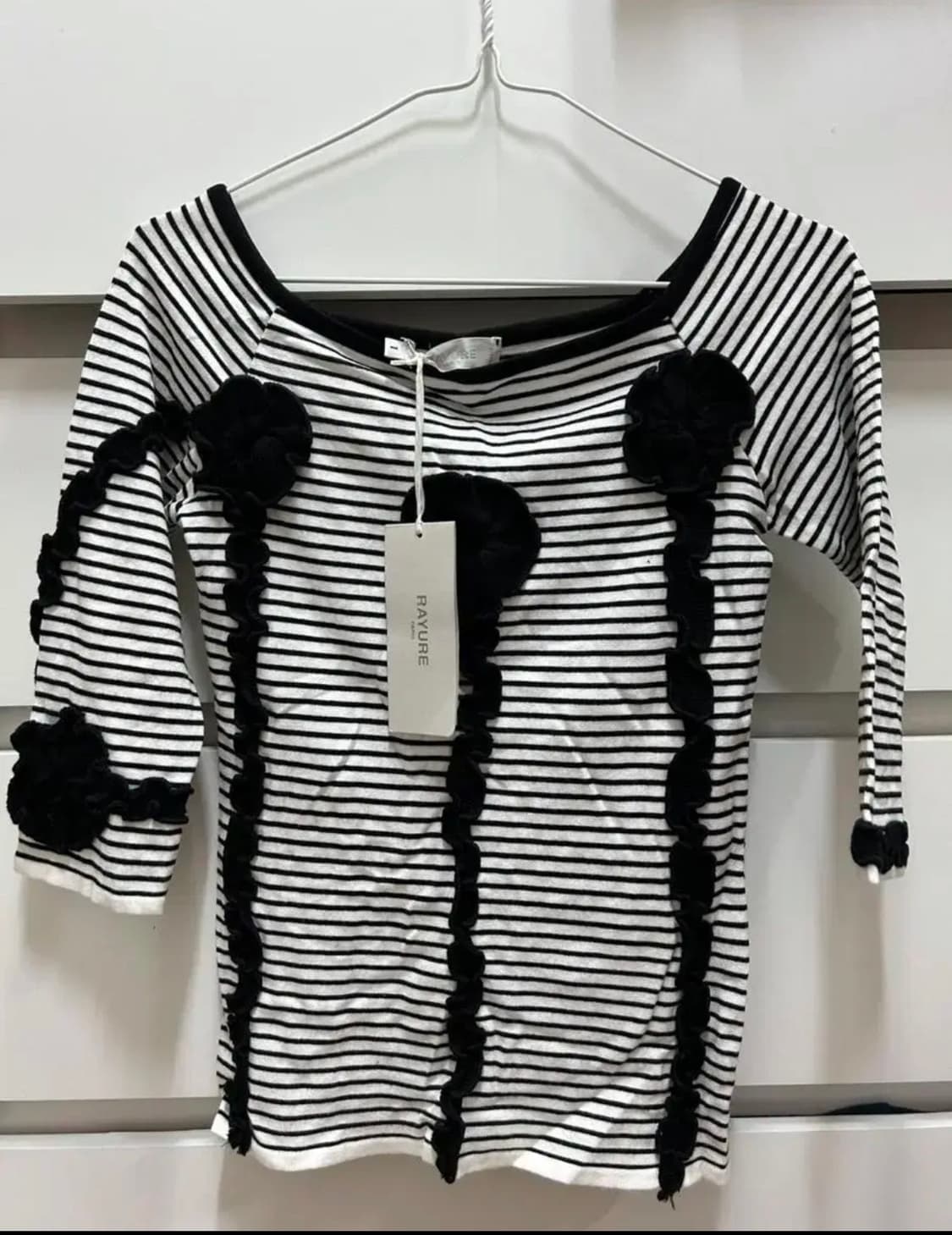 프랑스 브랜드 rayure 스트라이프 티 상품이미지1