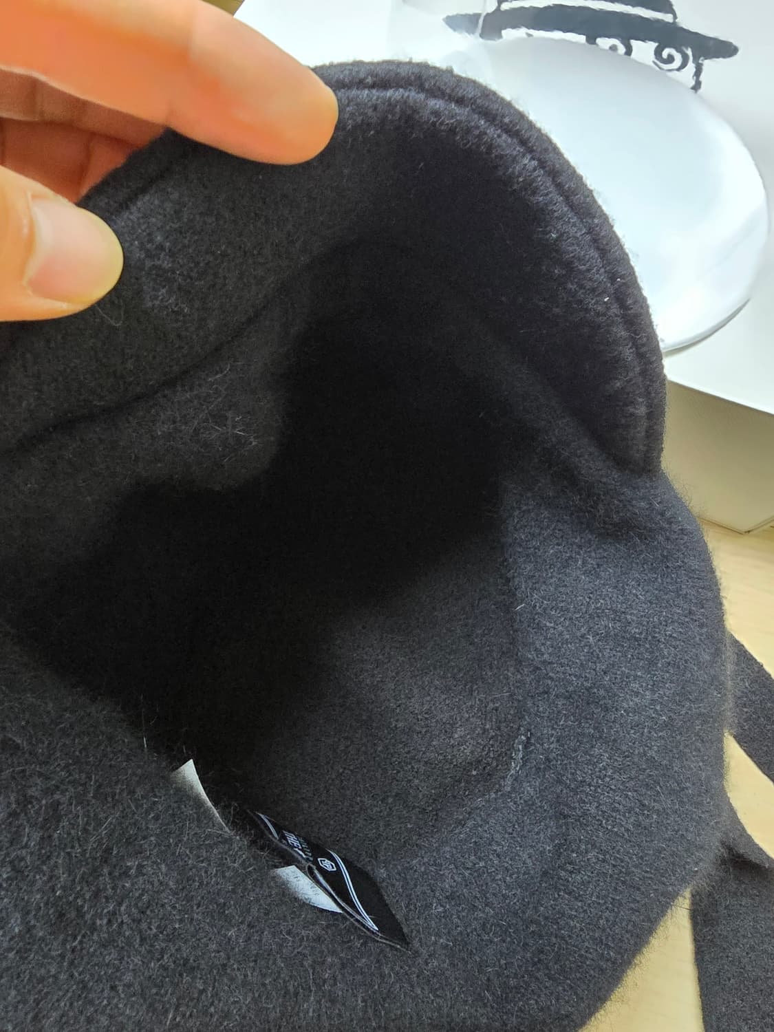 (새상품)필립플레인 골프 앙고라털 귀달이 모자 상품이미지7