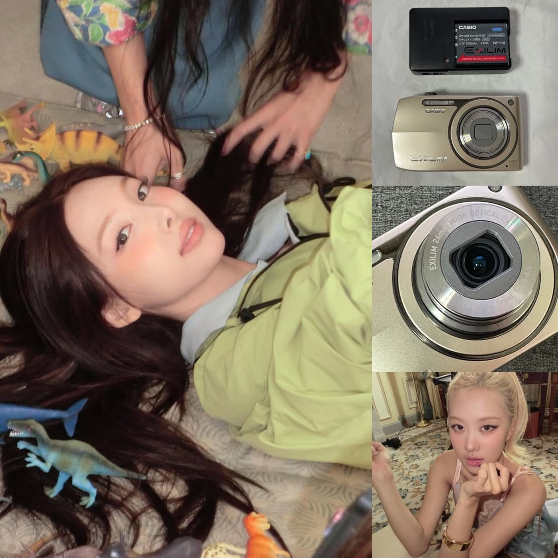 나연/로제/모카/미연 디카 📸카시오 엑슬림 EX-Z2300 골드 상품이미지1
