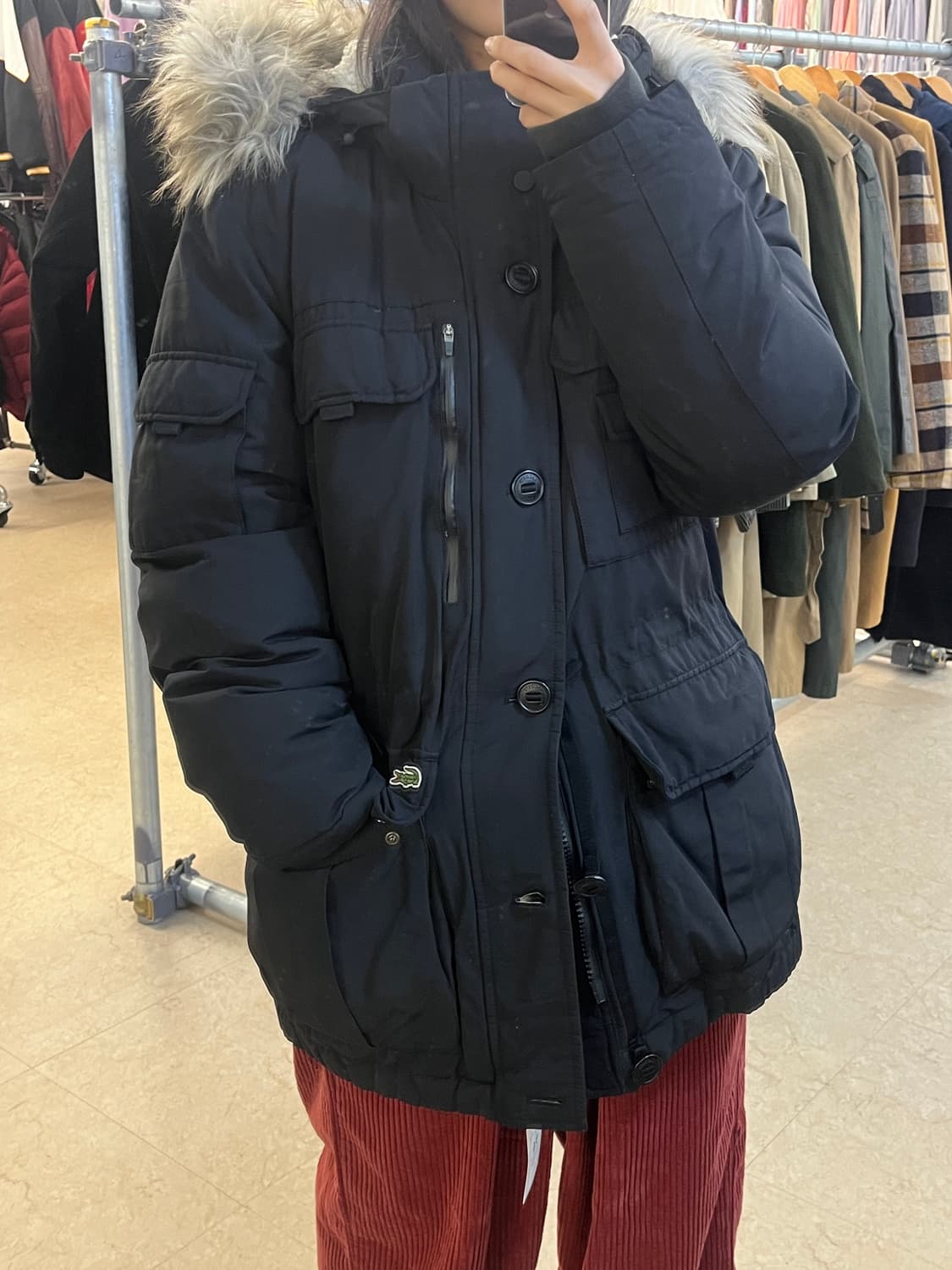 Lacoste 라코스테 야상 패딩 파카 상품이미지1