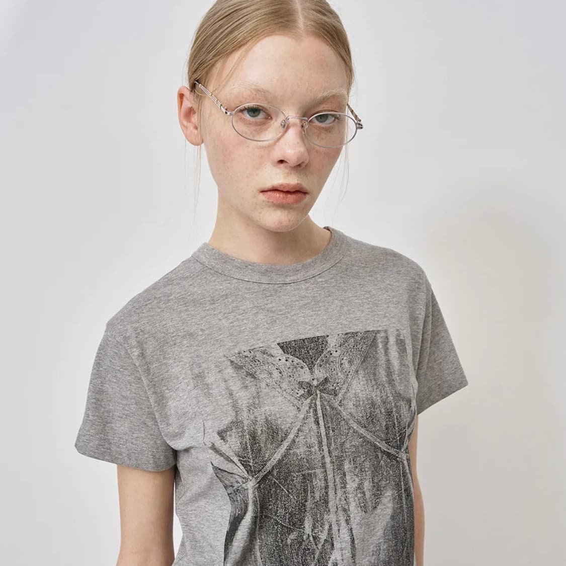 엘씨디씨티엠 lcdctm RIBBON SLIP PRINT T-SHIRTS 상품이미지3