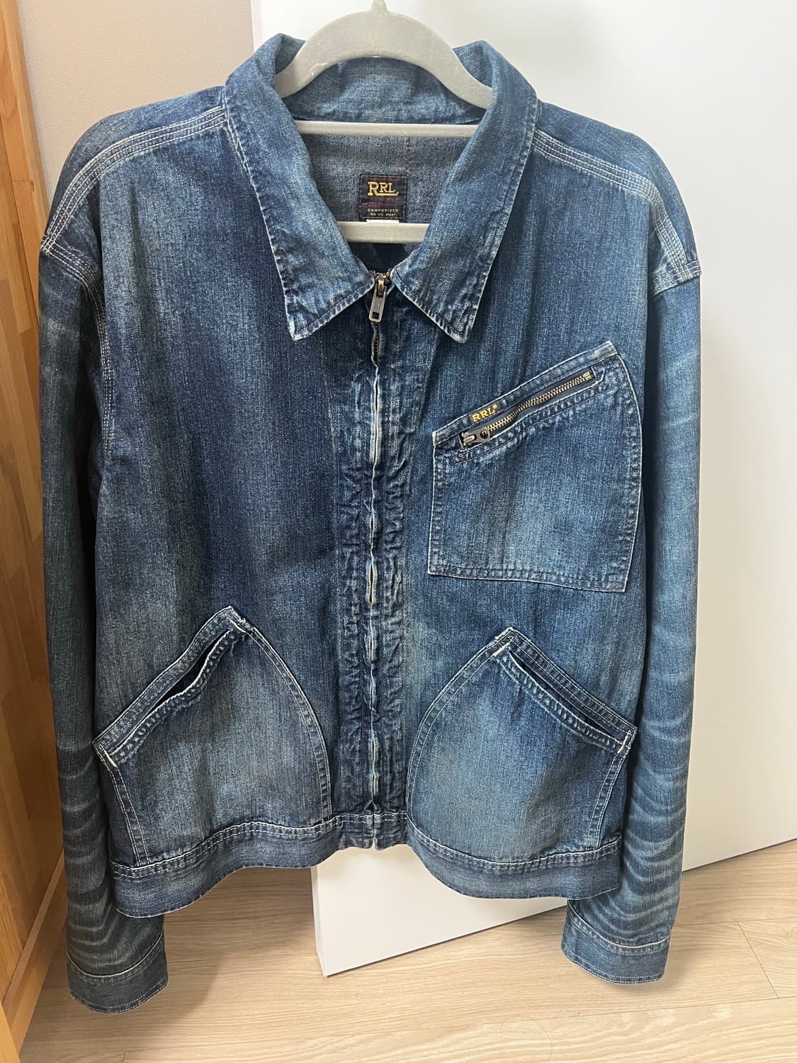 더블알엘 rrl 레이튼 데님자켓 L 상품이미지1