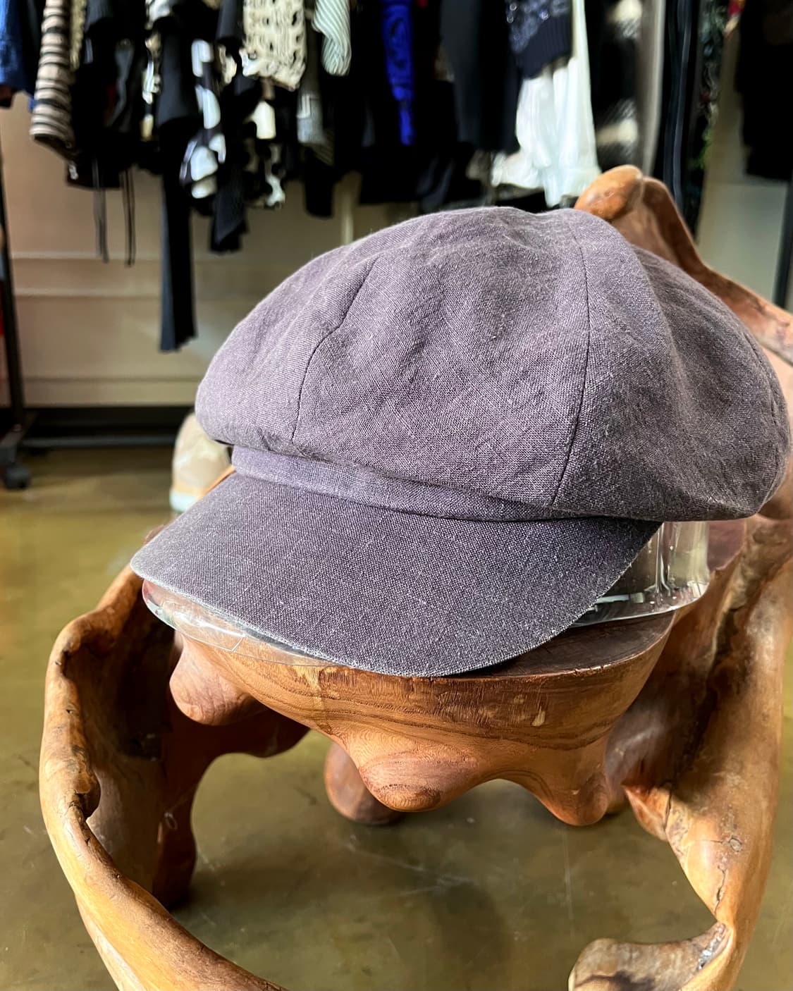 Chapeau d'O Japan Linen Newsboy Cap 상품이미지4