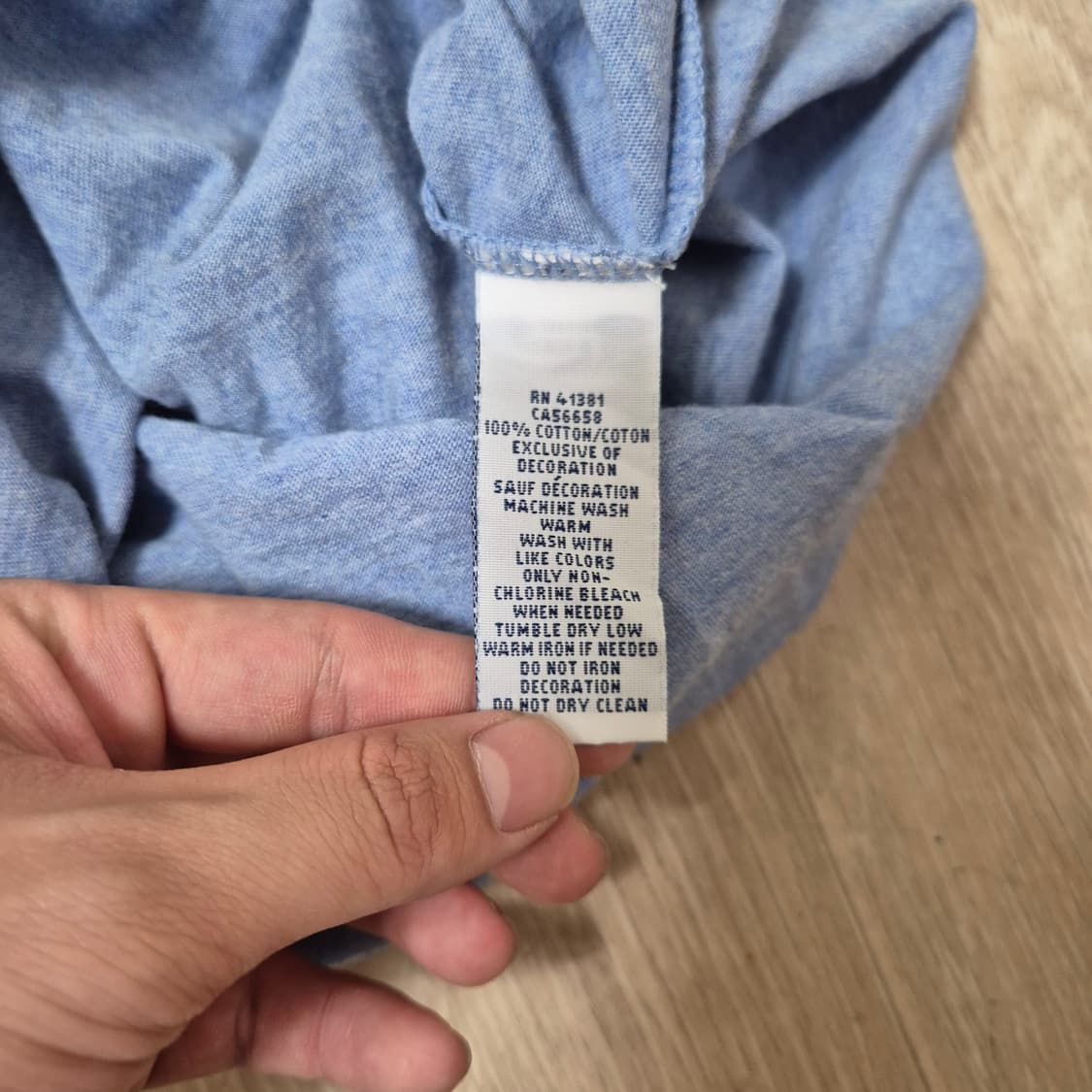 폴로 랄프로렌 스몰포니 라이트 블루 라운드 반팔티셔츠 상품이미지6