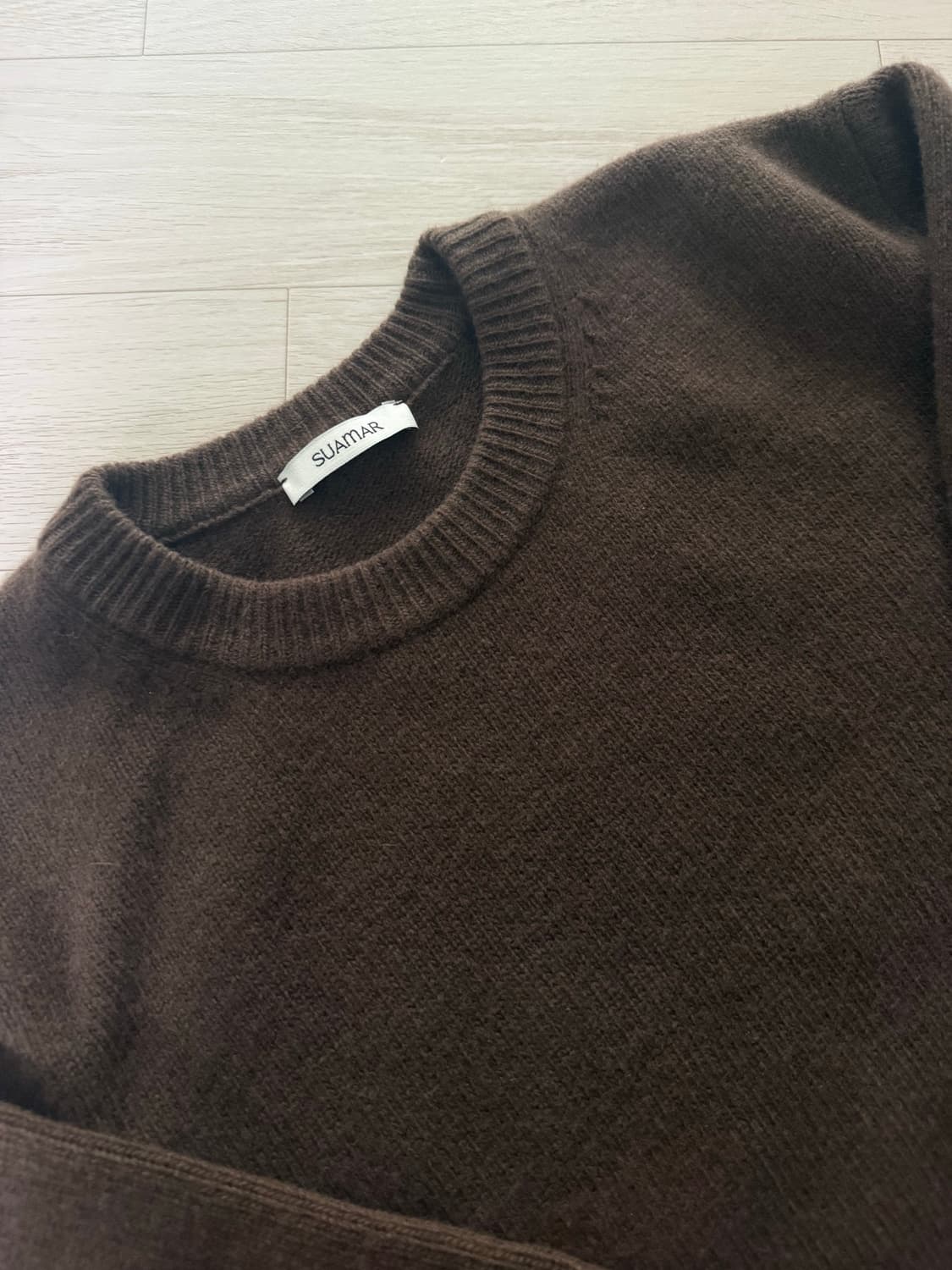 수아마르 로딘 크루넥 니트 suamar 상품이미지4