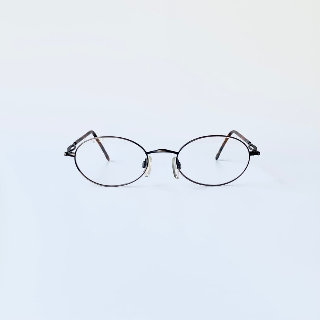 814 빈티지안경 데드스탁 픽키 클래식 오벌 메탈 안경테 상품이미지1