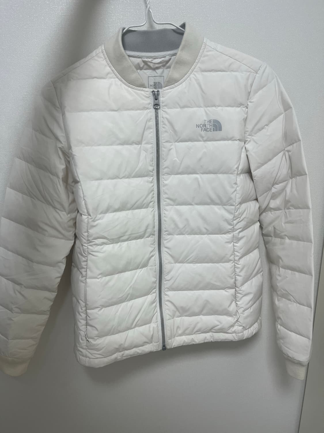빈티지 노스페이스 흰색 경량 패딩 85 S 상품이미지1