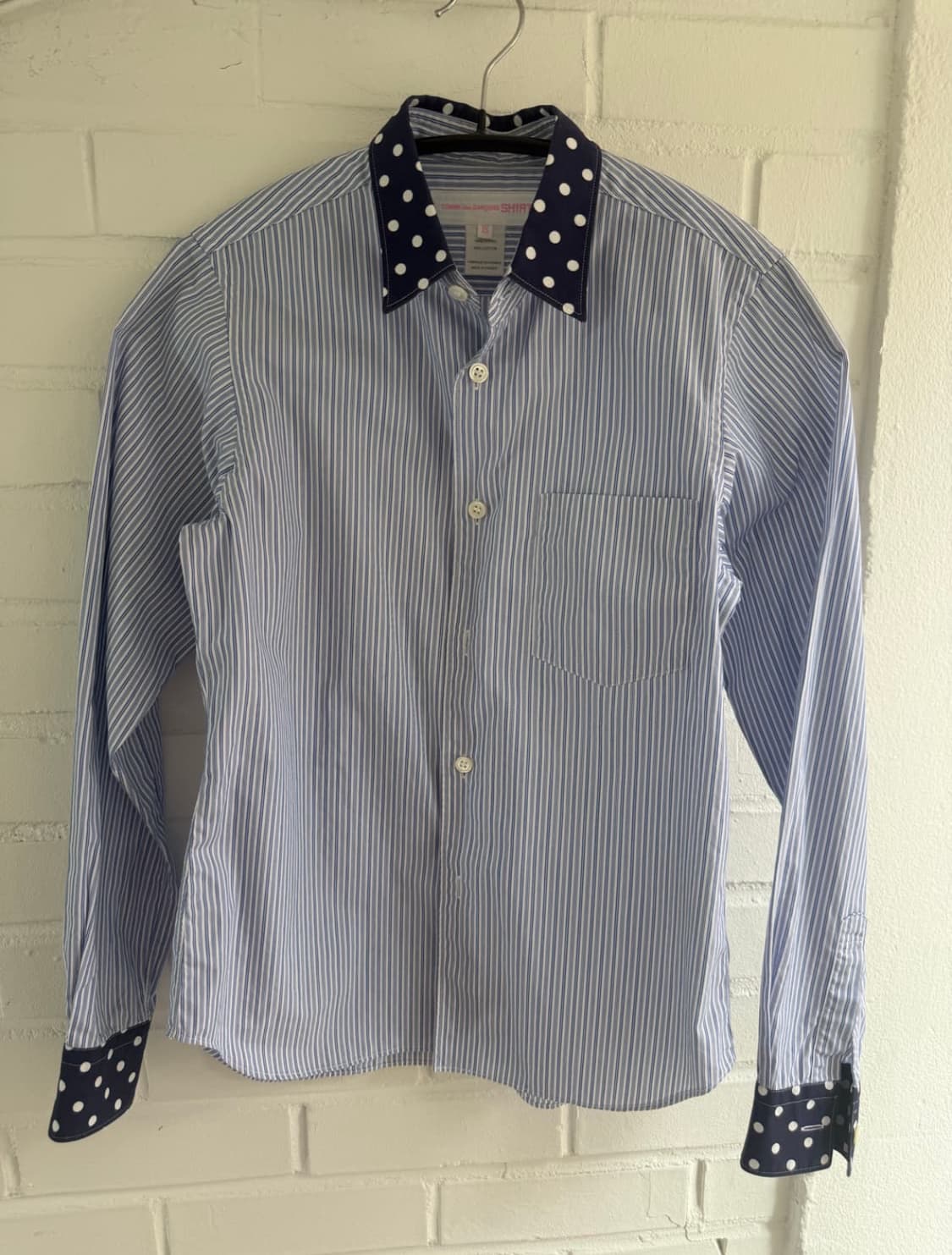 Comme des garcons shirt 꼼데가르송 도트 셔츠 상품이미지1