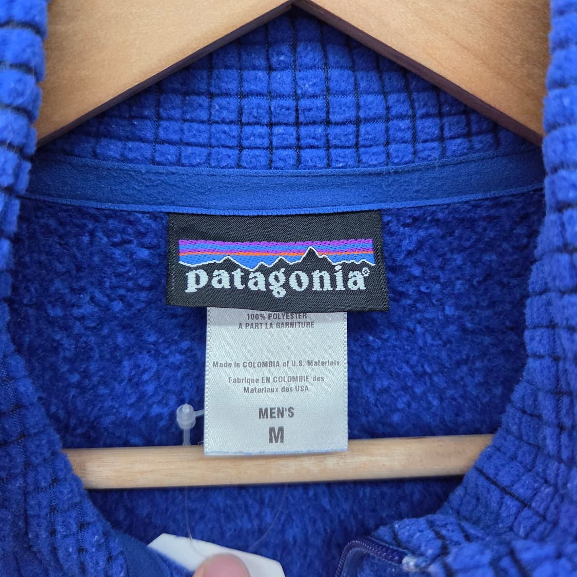 파타고니아 레트로 파일 플리스 자켓 블루 M 상품이미지4