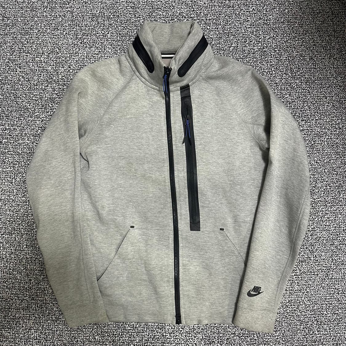 (90) 나이키 테크팩 풀집업 후디 자켓 그레이 상품이미지1