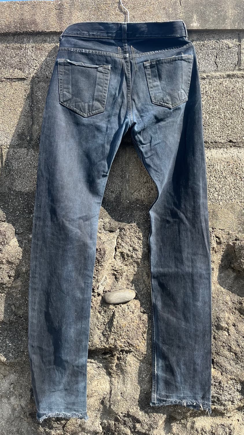 Rick Owens DRKSHDW waxed destroy jeans 상품이미지2
