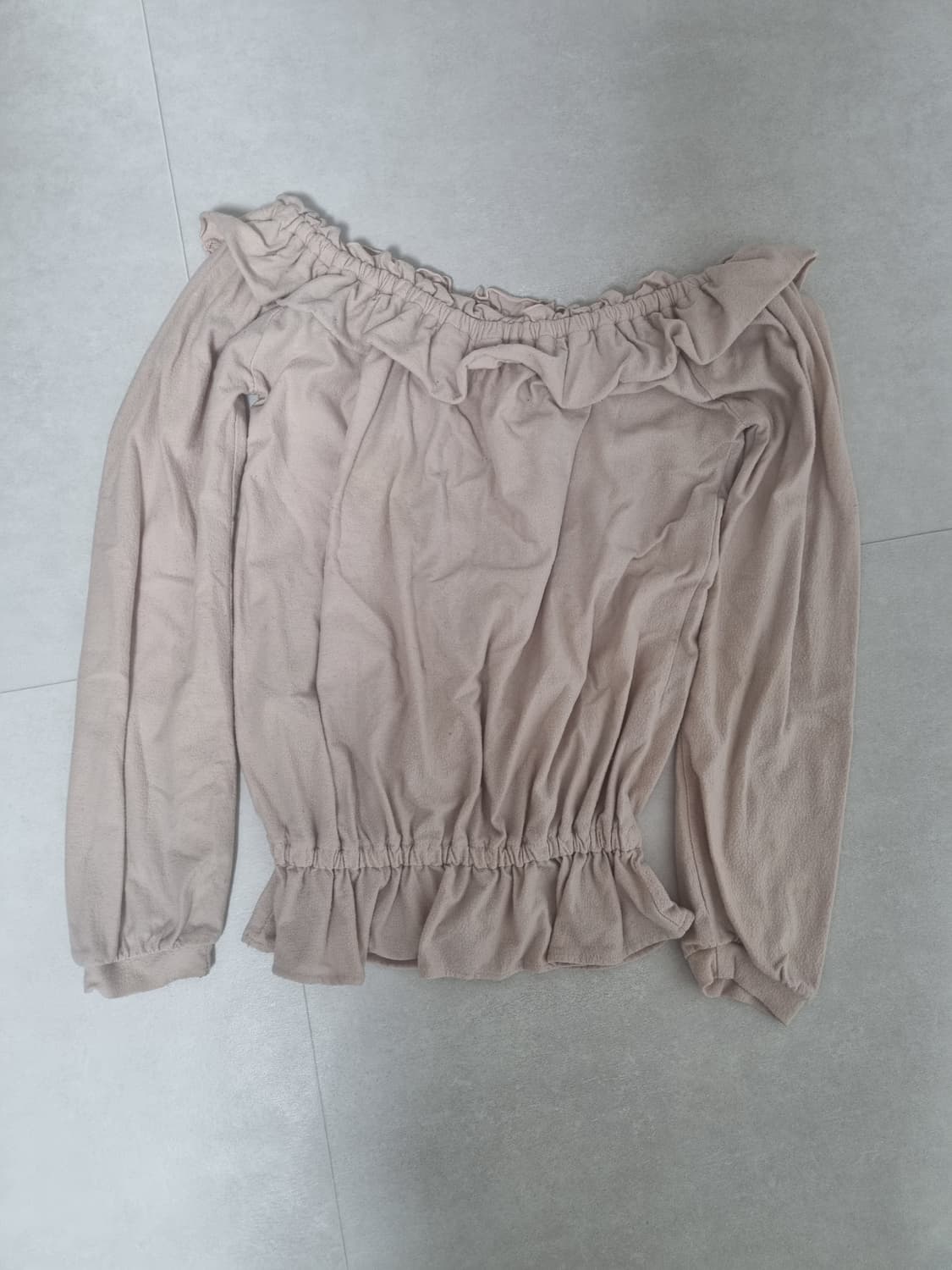 세트) lizlisa 리즈리사 핑크 오프숄더 블라우스 상품이미지4