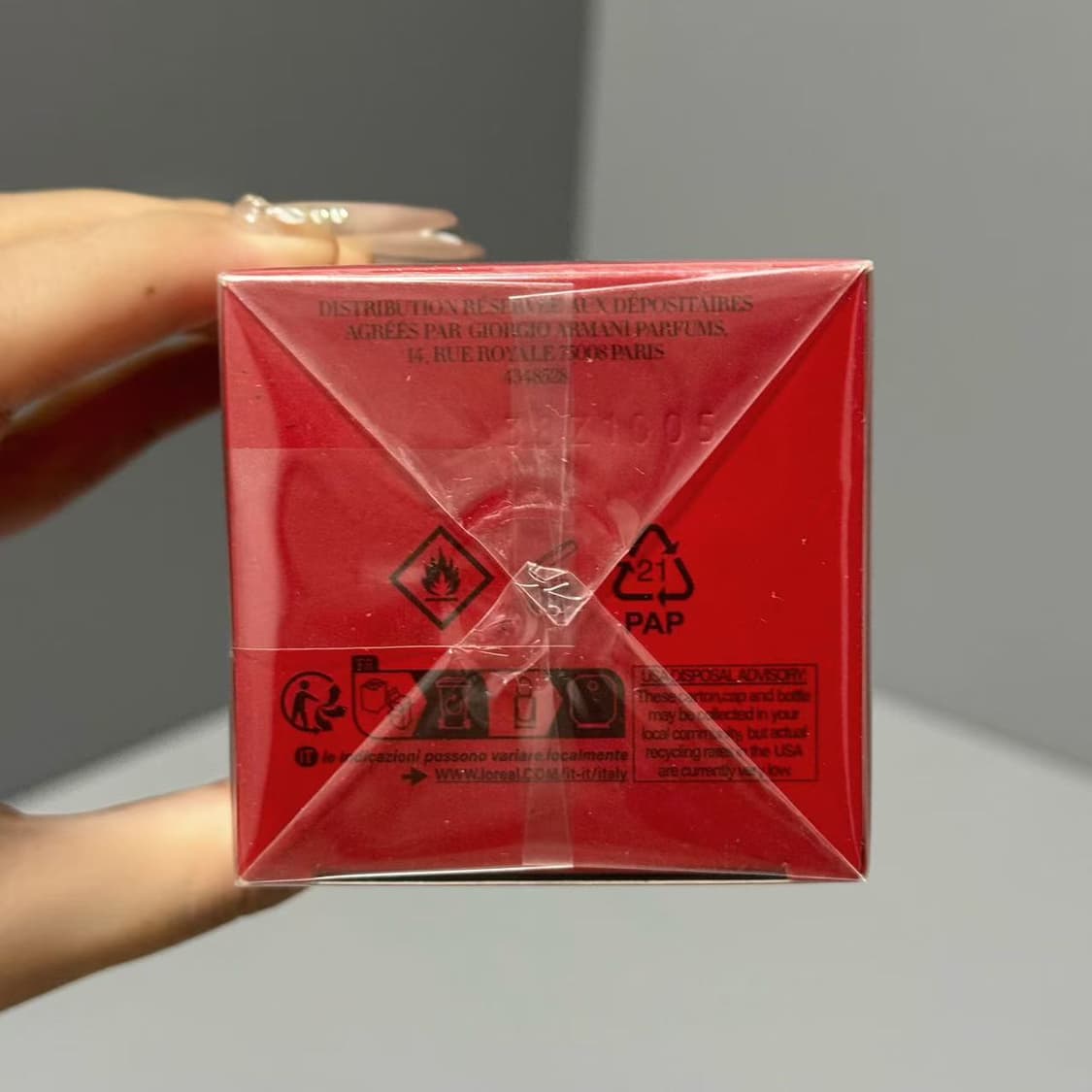 아르마니 파시오네 레드 머스크 향수 100ml 상품이미지6