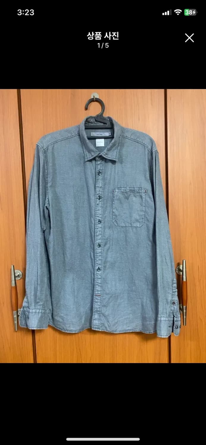 [SERIES] 시리즈 컴포트 린넨 셔츠 100사이즈 상품이미지1