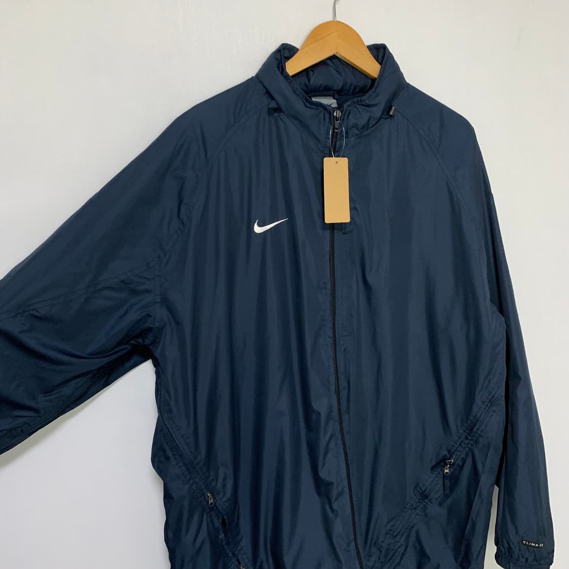 나이키 오버사이즈 빈티지 바람막이 네이비 루즈핏 남녀공용 상품이미지2