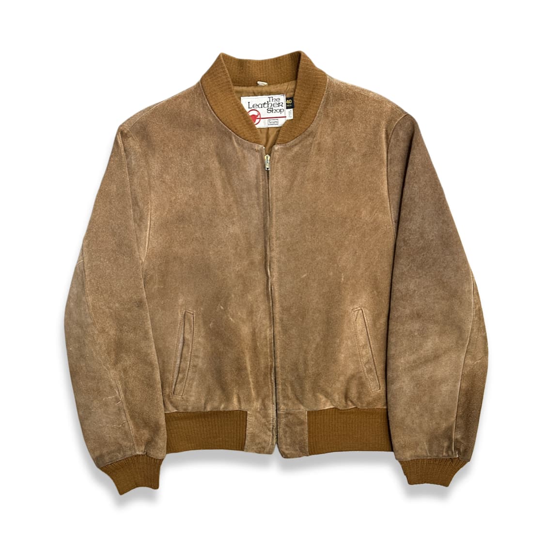 70s Sears 스웨이드 레더 자켓 L 상품이미지1