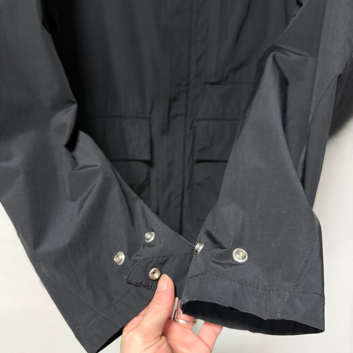 국내 매장판 휴고 보스 면 혼방 윈드브레이커 쉘 자켓 상품이미지5