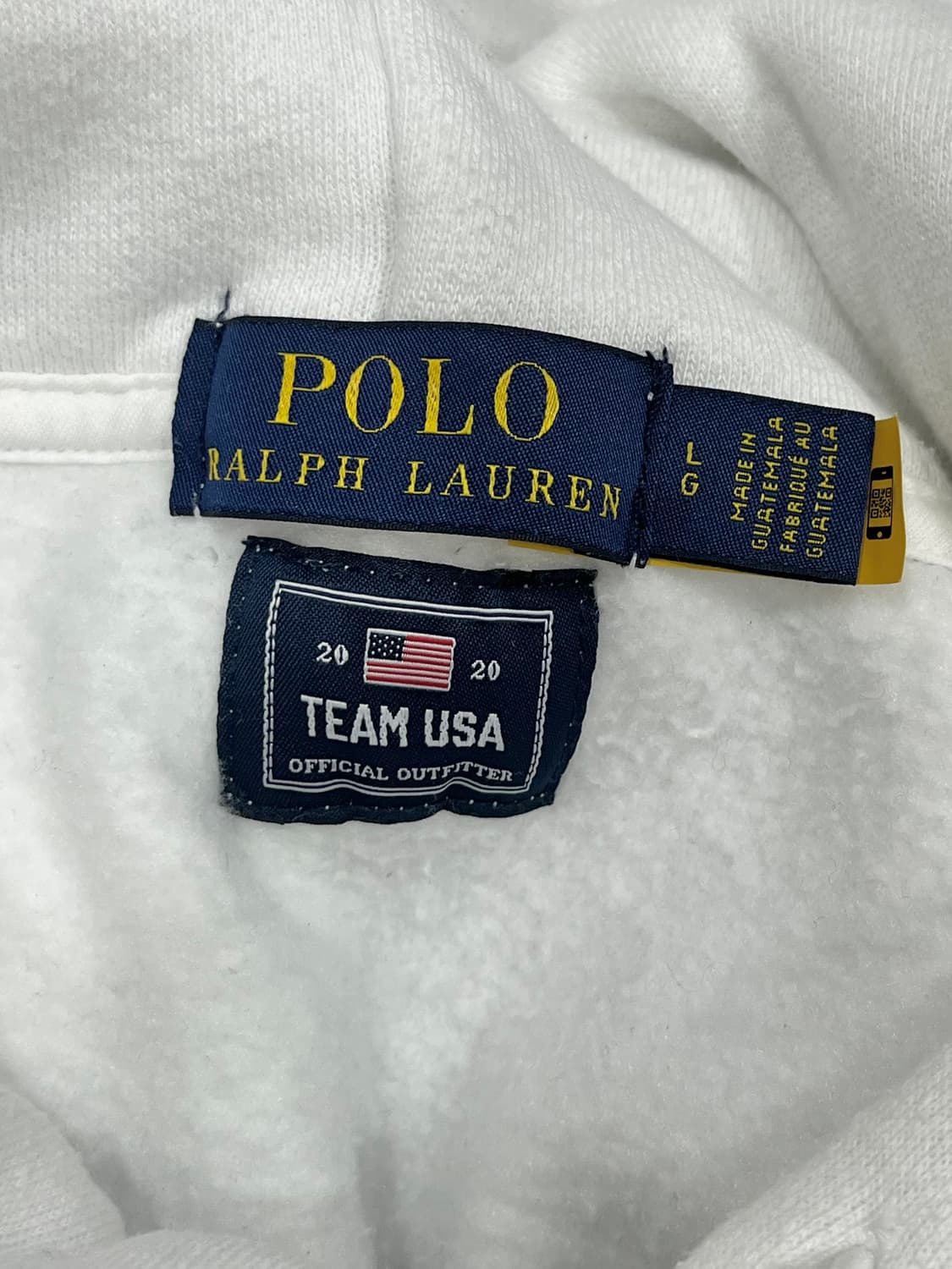 폴로랄프로렌 성조기 베어 플리스 후디 L 상품이미지5