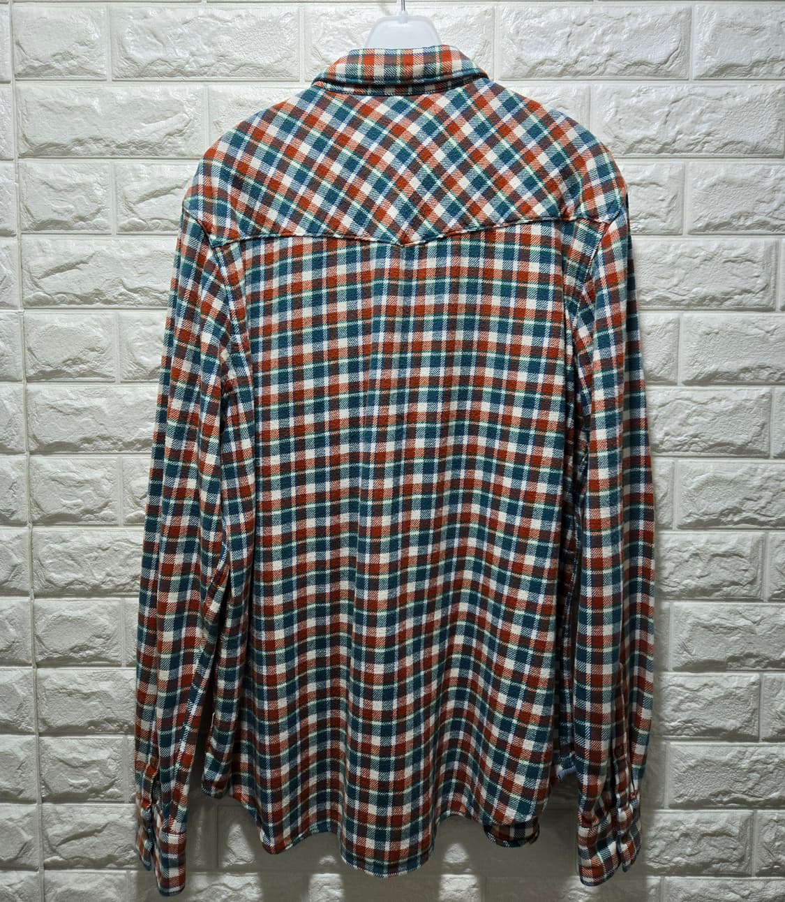 리바이스 스탠다드핏 체크셔츠 체크남방 105 상품이미지5