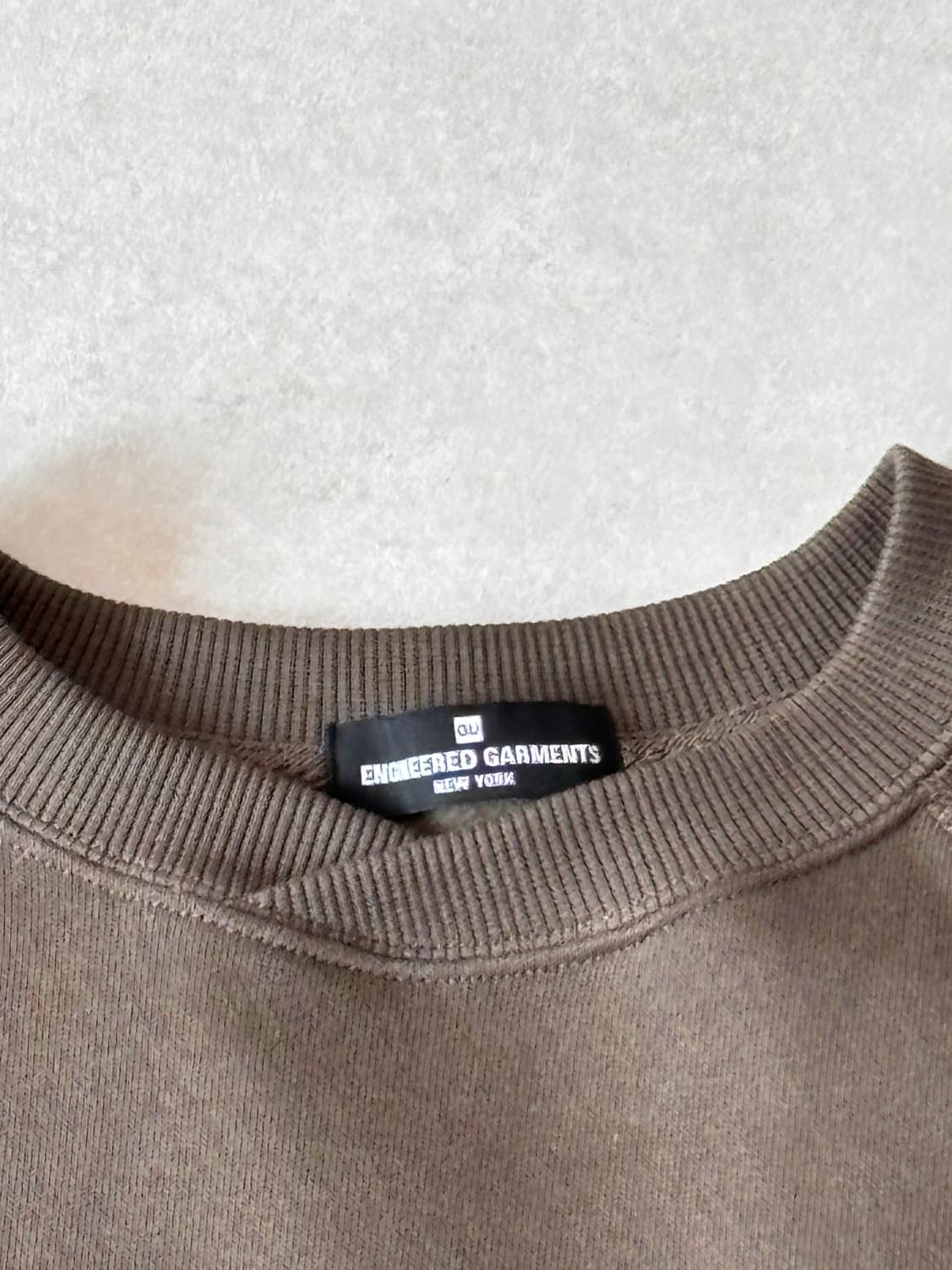 GU x Engineered Garments 올리브 스웻셔츠 (M) 상품이미지2