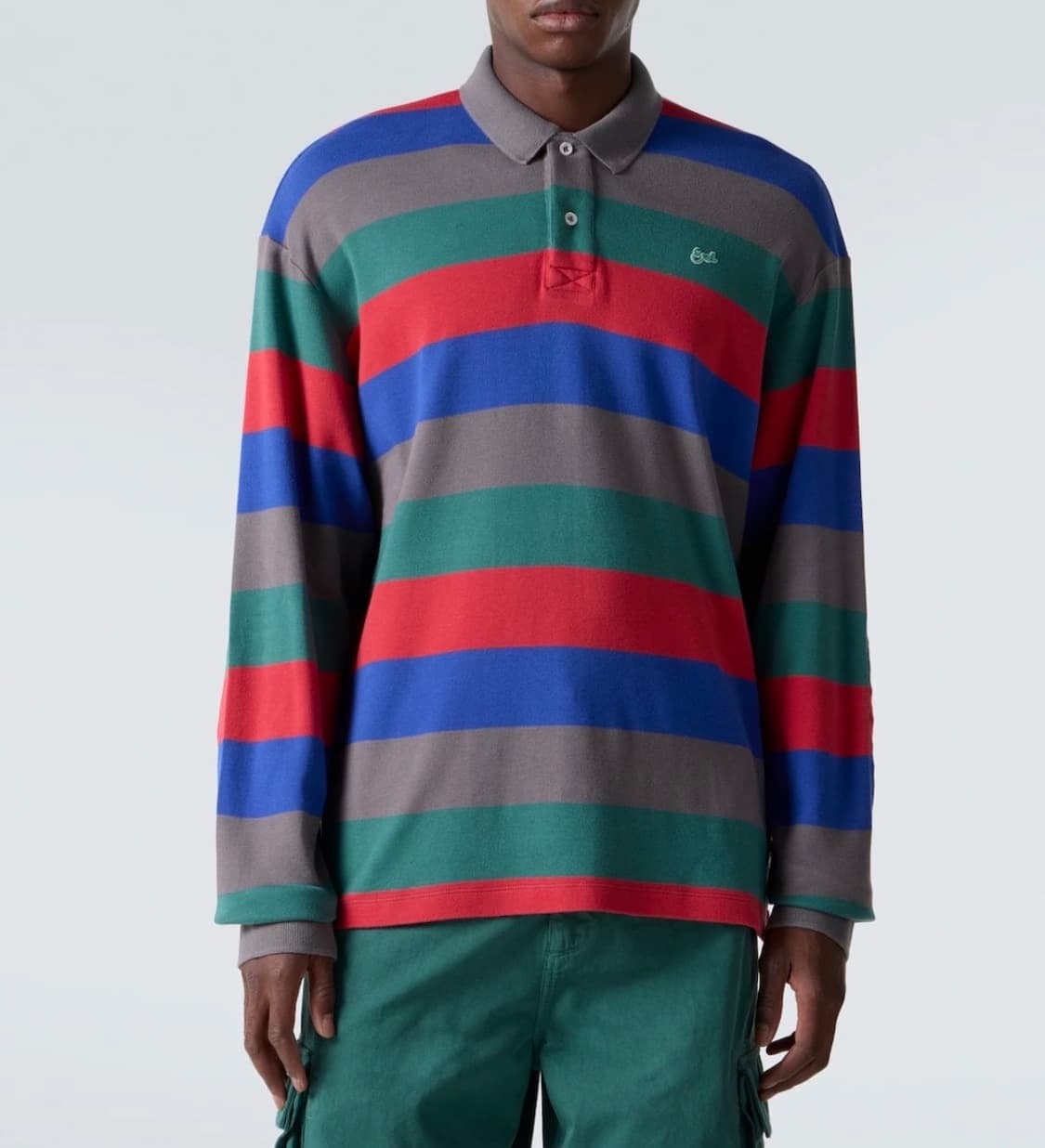 Erl 이알엘 스트라이프 폴로셔츠 25FW M사이즈 상품이미지8