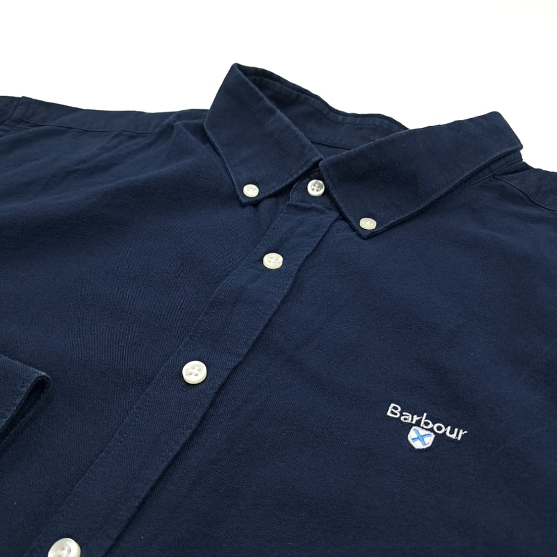 CN795 XL 바버 클래식 블랙 테일러드핏 긴팔 셔츠 남방 상품이미지5