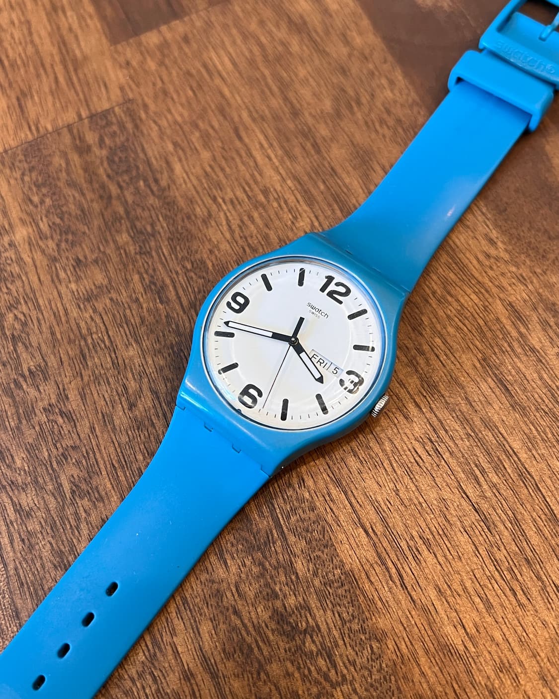 Swatch 스와치 COSTAZZURRA 화이트 다이얼 쿼츠 상품이미지5