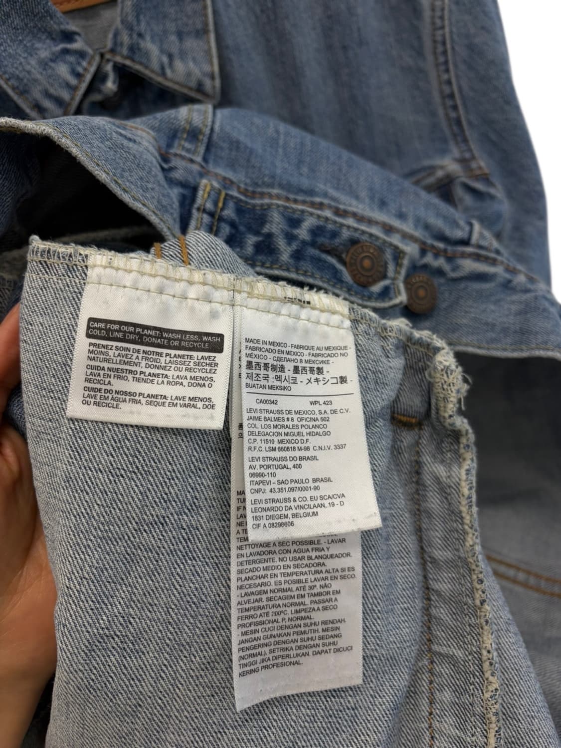 리바이스 3세대 트러커 (L) 상품이미지9