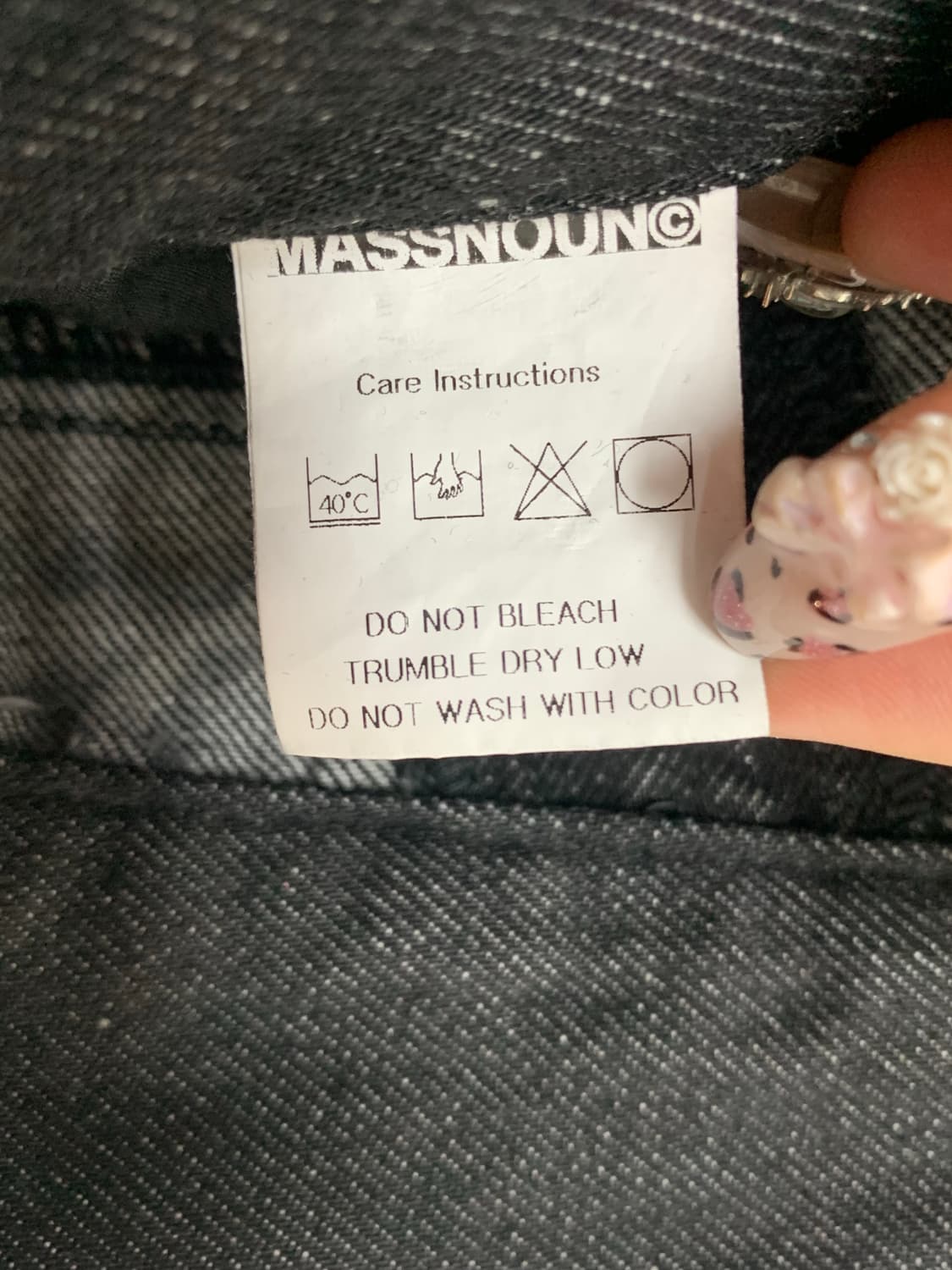 massnoun 데님팬츠 #727 상품이미지4