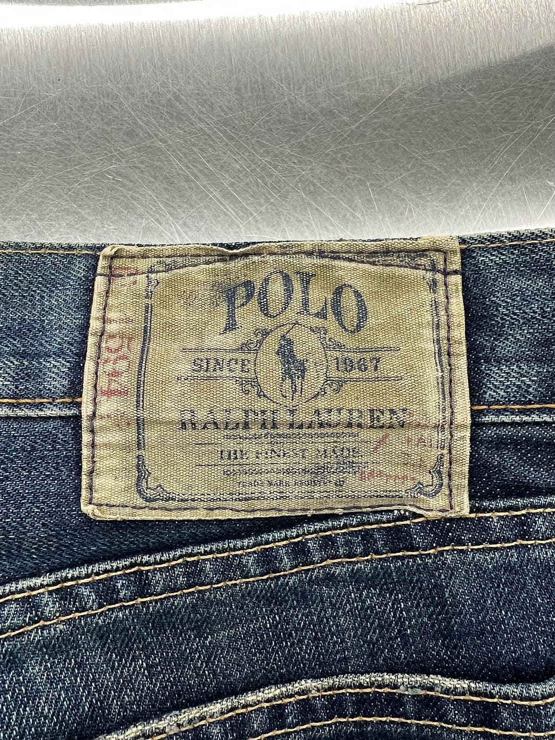 폴로 랄프로렌 클래식 650 스트레이트 데님 팬츠 상품이미지10