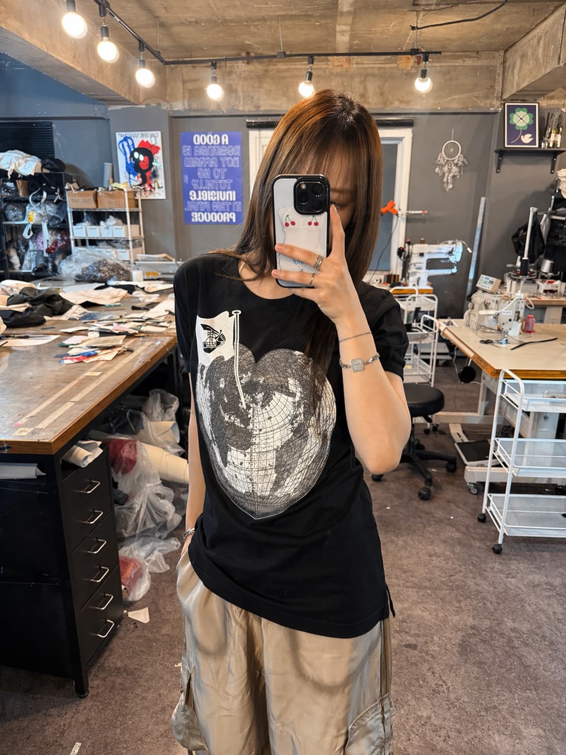 Vivienne Westwood Anglomania Heart Tee 상품이미지2