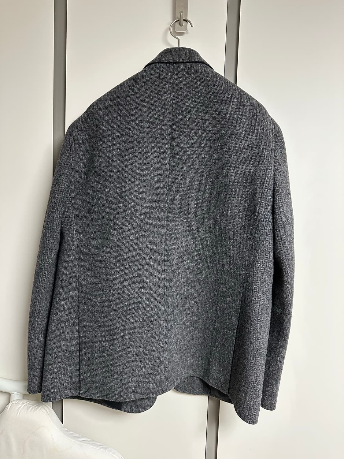 Pottery 셔클랜드 헤링본 자켓 (차콜) 5사이즈 판매 상품이미지5