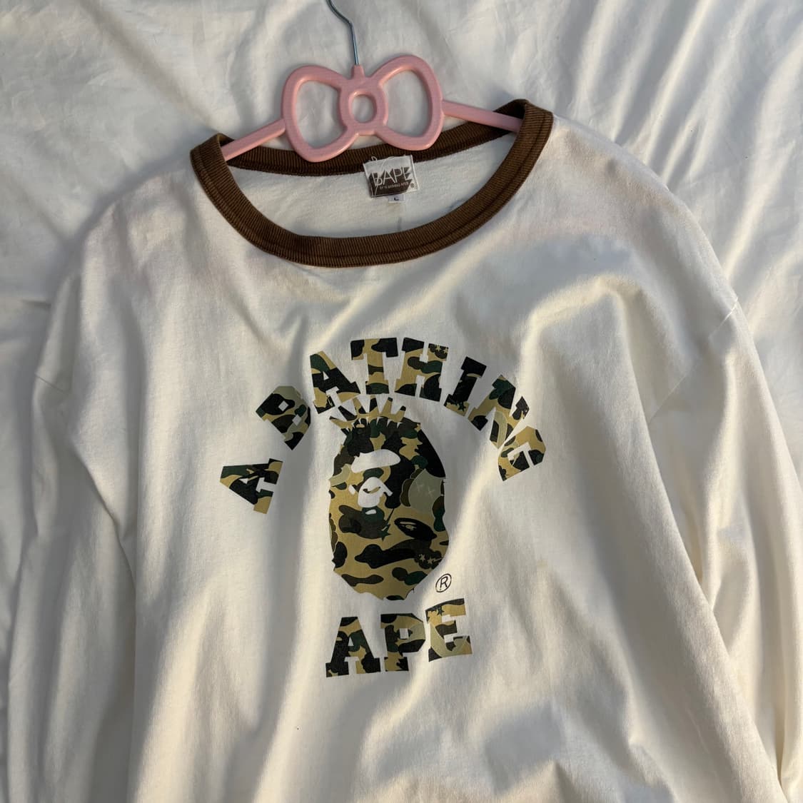 베이프 카모 올드 롱슬리브 상품이미지3